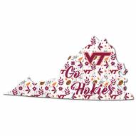 Virginia Tech Hokies 12" Floral State Sign