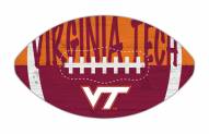 Virginia Tech Hokies 12" Football Cutout Sign