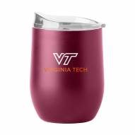 Virginia Tech Hokies 16 oz. Flipside Powder Coat Curved Beverage Glass