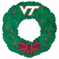 Virginia Tech Hokies 16" Team Wreath Sign