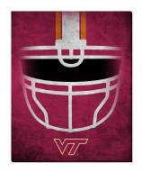 Virginia Tech Hokies 16" x 20" Ghost Helmet Canvas Print