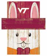 Virginia Tech Hokies 19" x 16" Easter Bunny Head