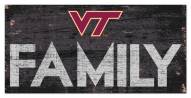 Virginia Tech Hokies 6" x 12" Family Sign