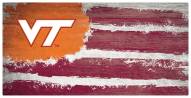 Virginia Tech Hokies 6" x 12" Flag Sign