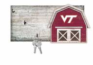 Virginia Tech Hokies 6" x 12" Team Barn Key Holder Sign