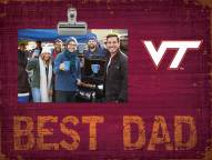Virginia Tech Hokies Best Dad Clip Frame