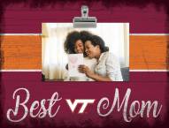 Virginia Tech Hokies Best Mom Clip Frame