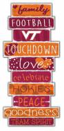 Virginia Tech Hokies Celebrations Stack Sign