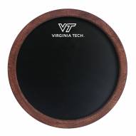 Virginia Tech Hokies Chalkboard ""Faux"" Barrel Top Sign