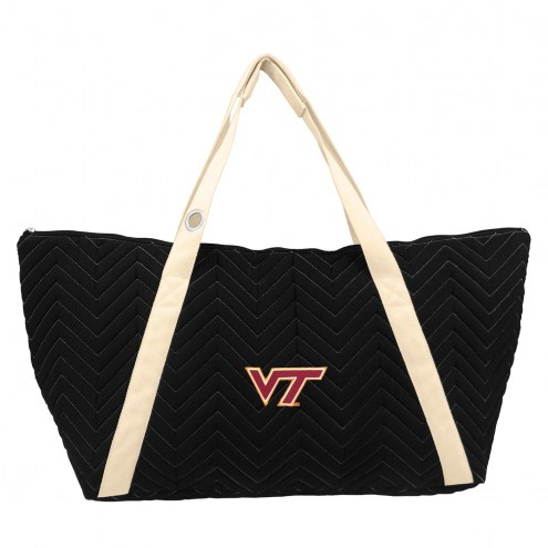 Virginia Tech Hokies Chevron Stitch Weekender Bag