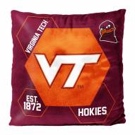 Virginia Tech Hokies Connector Double Sided Velvet Pillow