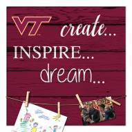 Virginia Tech Hokies Create, Inspire, Dream Sign