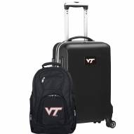 Virginia Tech Hokies Deluxe 2-Piece Backpack & Carry-On Set