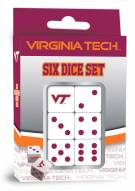 Virginia Tech Hokies Dice Set