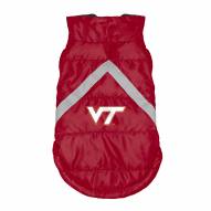 Virginia Tech Hokies Dog Puffer Vest