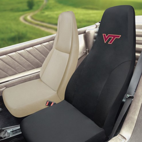 Virginia Tech Hokies Embroidered Car Seat Cover