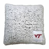 Virginia Tech Hokies Frosty Throw Pillow