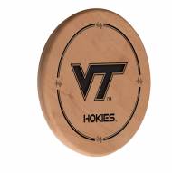 Virginia Tech Hokies Laser Engraved Wood Sign