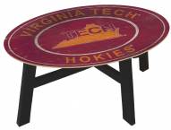Virginia Tech Hokies Heritage Logo Coffee Table