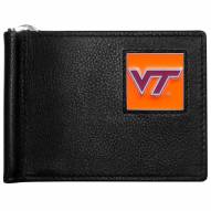 Virginia Tech Hokies Leather Bill Clip Wallet
