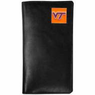 Virginia Tech Hokies Leather Tall Wallet