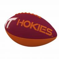 Virginia Tech Hokies Logo Junior Rubber Football