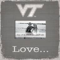 Virginia Tech Hokies Love Picture Frame