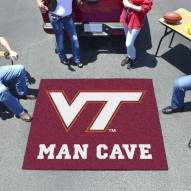 Virginia Tech Hokies Man Cave Tailgate Mat