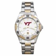 Virginia Tech Hokies Men's All-Pro Two-Tone Watch