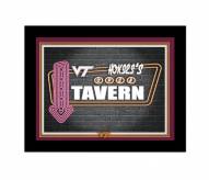 Virginia Tech Hokies Neon Tavern 12" x 16" Framed Wall Art