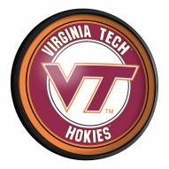 Virginia Tech Hokies Round Slimline Lighted Wall Sign