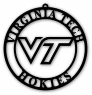 Virginia Tech Hokies Silhouette Logo Cutout Door Hanger