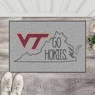 Virginia Tech Hokies Southern Style Starter Rug