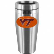 Virginia Tech Hokies Steel Travel Mug