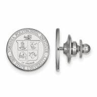 Virginia Tech Hokies Sterling Silver Crest Lapel Pin