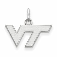 Virginia Tech Hokies Sterling Silver Extra Small Pendant