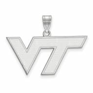 Virginia Tech Hokies Sterling Silver Medium Pendant