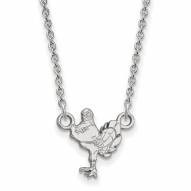 Virginia Tech Hokies Sterling Silver Small Pendant Necklace