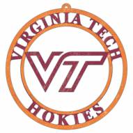 Virginia Tech Hokies Team Logo Cutout Door Hanger