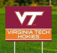 Virginia Tech Hokies Team Name Yard Sign