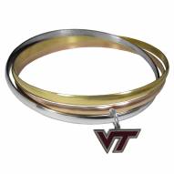 Virginia Tech Hokies Tri-color Bangle Bracelet