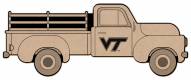 Virginia Tech Hokies Truck Coloring Sign