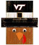 Virginia Tech Hokies Turkey Head Sign