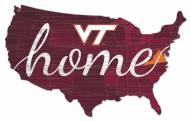 Virginia Tech Hokies USA Cutout Sign