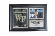 Wake Forest Demon Deacons 12" x 18" Photo Stat Frame