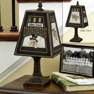 Wake Forest Demon Deacons Art Glass Table Lamp