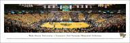 Wake Forest Demon Deacons Basketball Unframed Panorama