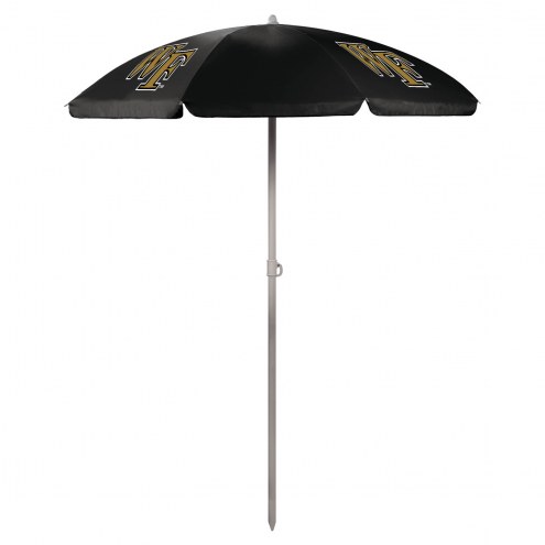 Wake Forest Demon Deacons Beach Umbrella