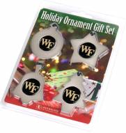 Wake Forest Demon Deacons Christmas Ornament Gift Set