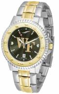 Wake Forest Demon Deacons Competitor Two-Tone AnoChrome Men's Watch